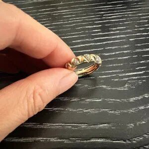 Mejuri | Jewelry | Mejuri Patra Pav Diamond Ring 4k Solid